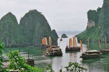 Vietnam auf einen Blick-und Meer
