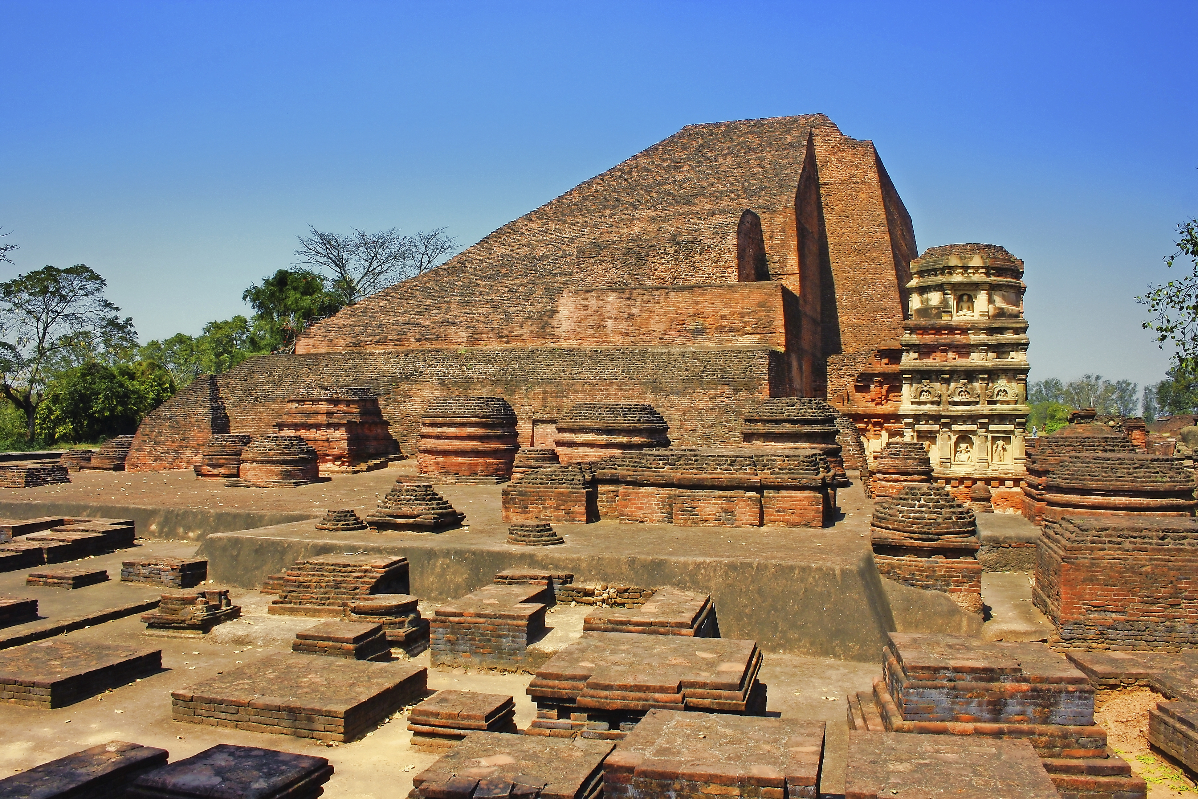 Ruinen in Nalanda