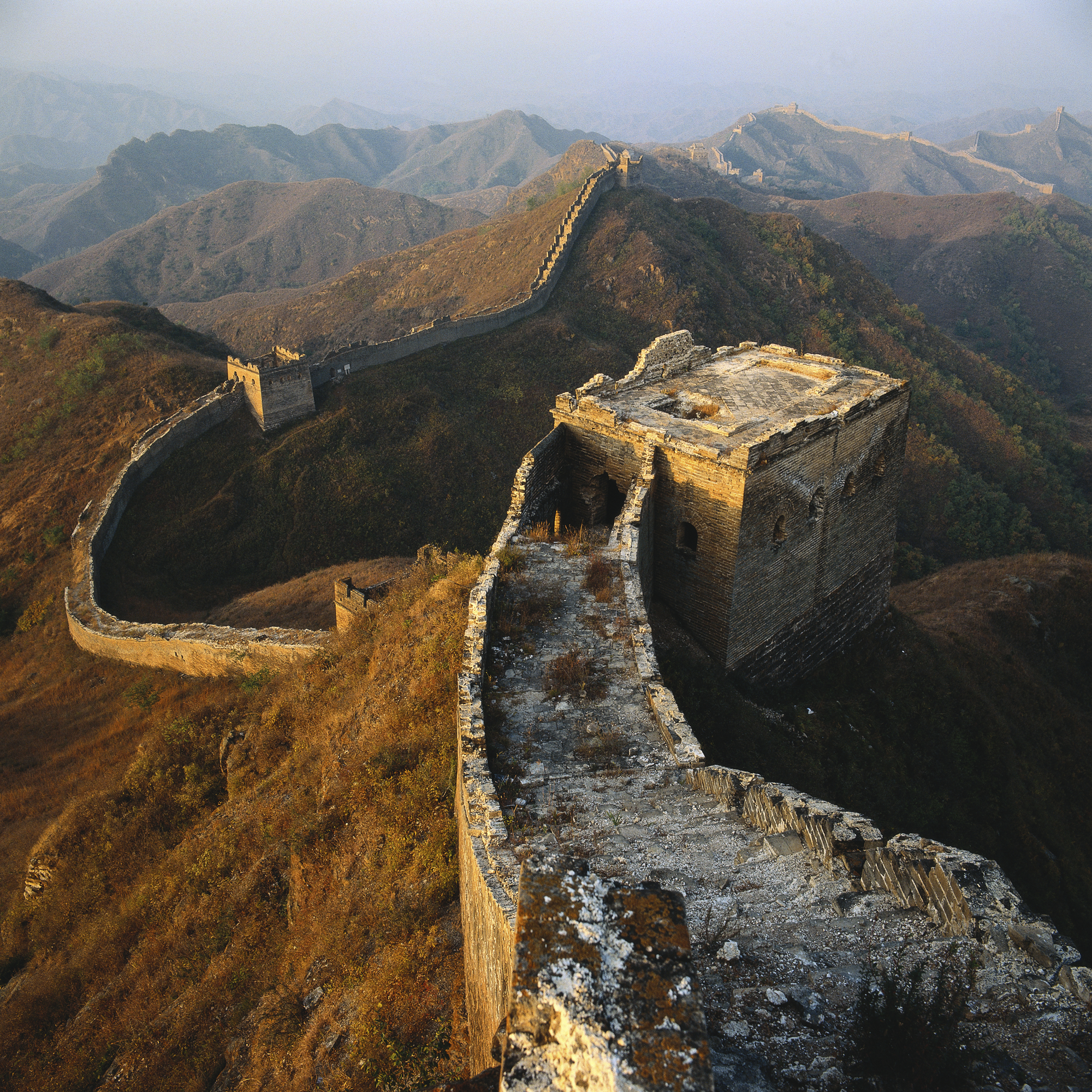 Blick auf die Chinesische Mauer