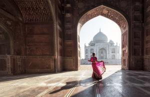 das märchenhafte Taj Mahal