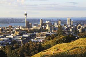 Blick vom Mt. Eden auf Auckland Blick vom Mt. Eden auf Auckland