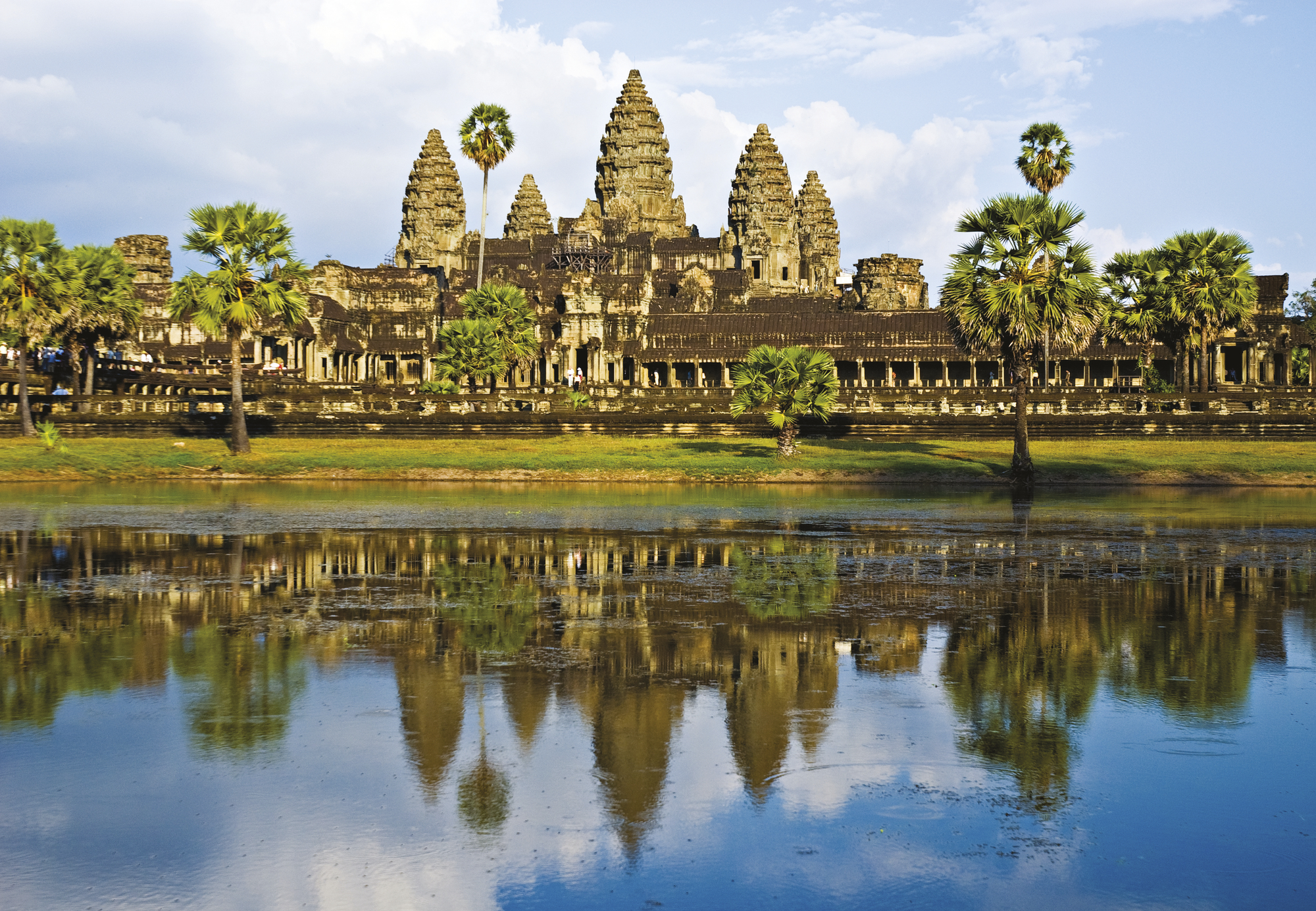 Blick auf Angkor Wat