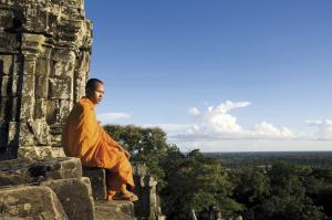 Mönch in Angkor Mönch in Angkor