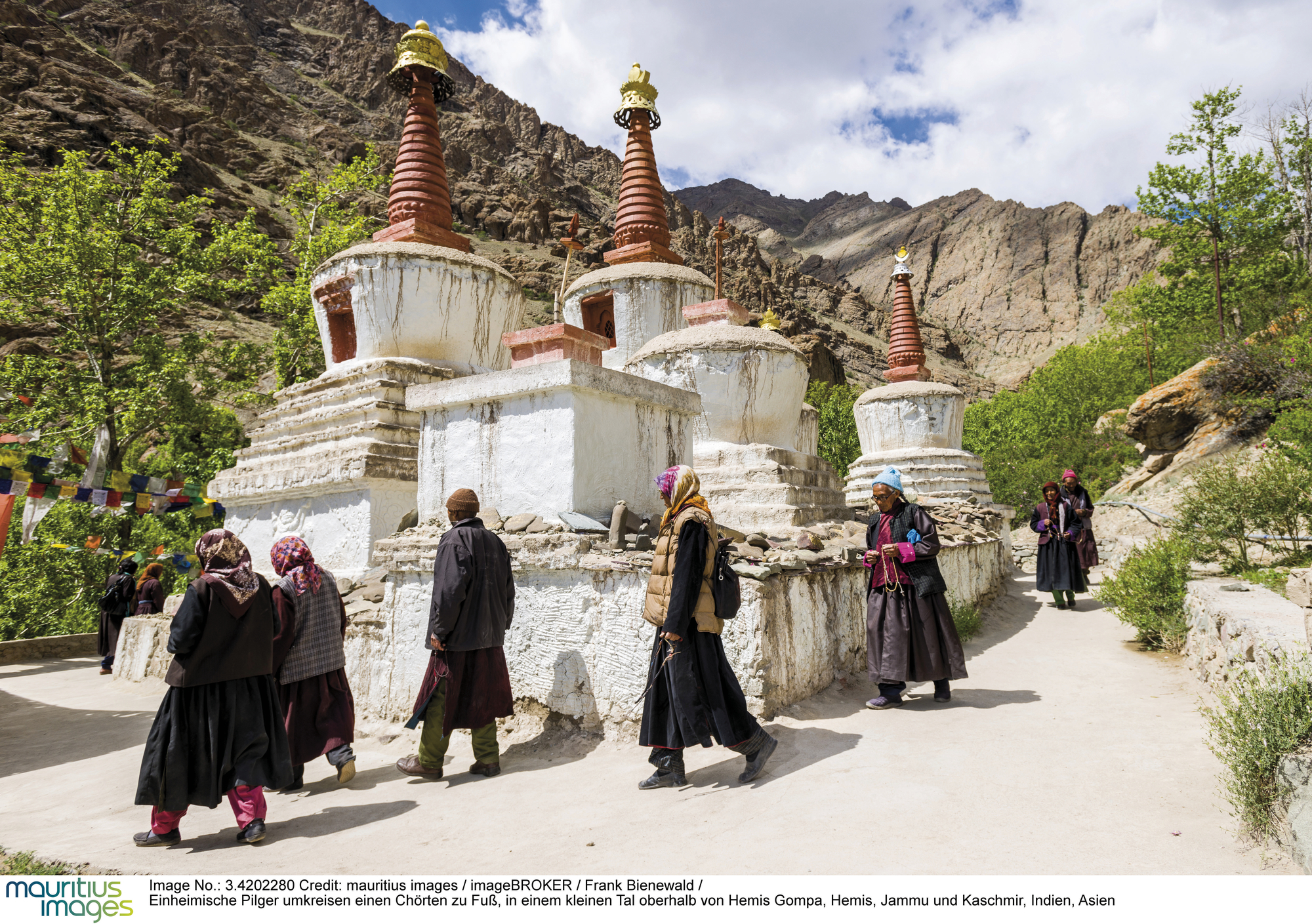 Pilger in Ladakh