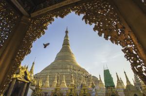 Shwedagon-Pagode in Yangon Shwedagon-Pagode in Yangon