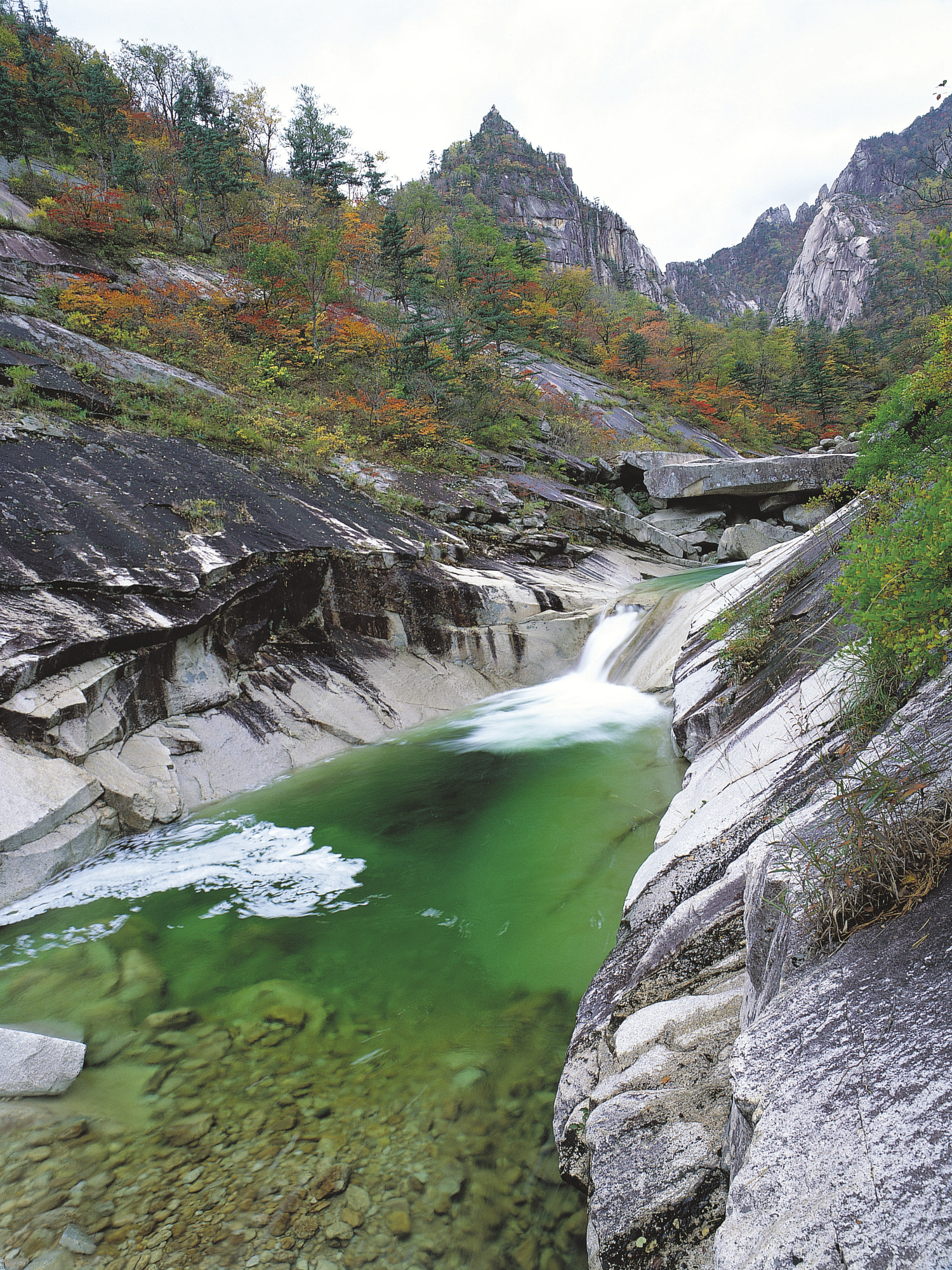 Gebirgsidylle in Nordkorea