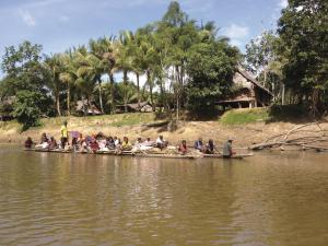 Begegnung auf dem Sepik Begegnung auf dem Sepik