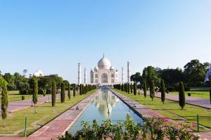 Taj Mahal und Tigerpirsch