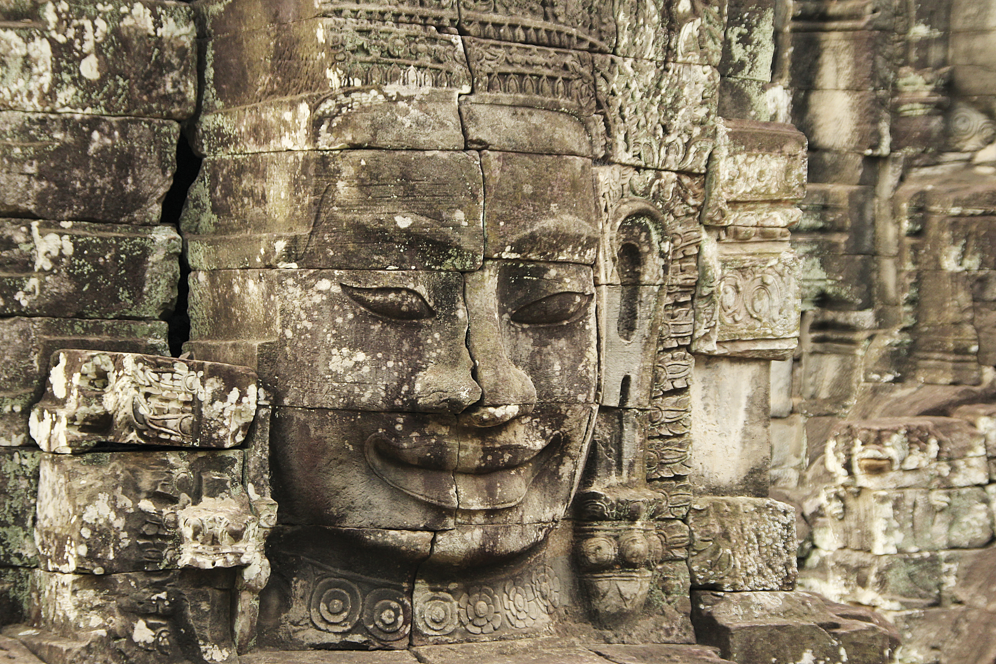 Im Bayon-Tempel